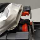 10'x10' Pop Up Canopy Tent with 1 Sidewall and 6 Pockets, One Push Setup, Instant Shade Tent with Vented Roof for Beach Patio Outdoor, Case, 8 Stakes, 4 Ropes, 4 Sandbags (White)