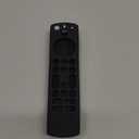 TV 4-Series Cover with Tag Holder for Toshiba/Insignia TV Omni Series, Compatible with NS-RCFNA-21 CT-RC1US-21 CT95018 Voice Remote Contorl,with Hole for Tile Sticker,Black