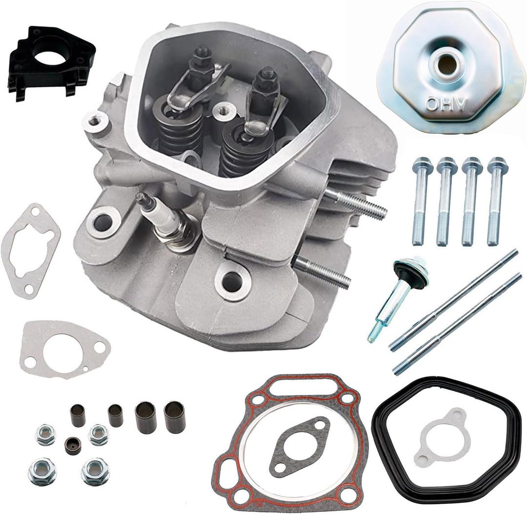 HZ Assembled Cylinder Head Kit Compatible with Honda GX340 GX390 11HP 13HP Engine and Power Equipment