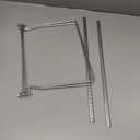 SUNEE Hanging File Folder Frame, Letter Size Files Holder Bars 17.5 Inches, Set of 1