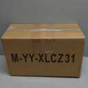 DR.DUDU 15 Inch Outdoor Christmas Decorations Urn Filler for Front Porch- 2 Pack Lighted Christmas Pot Fillers with Stake, Xmas Pine Trees with Timer for Outside Home Dcor