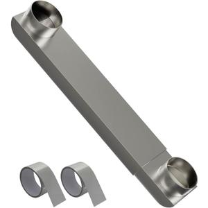 4" Periscope Dryer Vent Kit, Adjustable 25"-59" Telescoping Duct, Stainless Steel, for Tight Spaces/Laundry Rooms, Compatible with Whirlpool/LG/Samsung