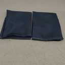 BEDELITE Satin Pillowcase for Hair and Skin, Super Soft and Cooling Similar to Silk Pillow Cases 2 Pack with Envelope Closure, Gift for Women Men(20"x26" Standard Size, Bluesteel)