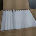 Cunno 96 White LED Foam Stick Bulk 16 Inch 3 Modes Light up Glow in The Dark Light Sticks Flashing Glow Wands for Wedding Birthday Rave Concert Carnival Multi Item Party Favor Packs, Battery Powered
