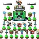 26pc Cake Toppers Cupcake Toppers cake decoration party cake supplies