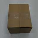 Matte Black Dummy Door Knobs Interior, Modern Rectangle Dummy Door Handle for Bifold Closet, 4 Pack