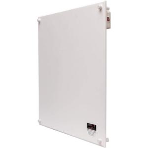 Amaze Heaters Solo 400W Convection Panel Heater - Up to 150 sq ft Energy Efficient Space Heater for Bedroom, Bathroom & Garage - 24x24 Paintable & Silent Electric Heating w/Wall Mount Kit