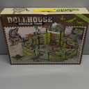 Dinosaur Playground Toy Set 215PCS  18 Realistic Dinosaurs, Build Your Own Dinosaur Park, Interactive Play with Openable Cage & Battle Station, for Boys & Girls, Enhance Kids Creativity