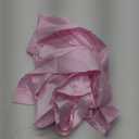 Women's Short Robe Silky Satin Pure Color Bathrobe Bridesmaid Bride Party Kimono V-Neck Sleepwear with Pockets (Pink, S)