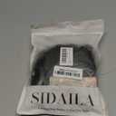 Messy Bun Hair Piece Curly Bun Hair Pieces for Women 9 inch Drawstring Ponytail Loose Wavy Hair Buns Hair Piece Short Ponytail Extension Fake Hair Bun for Black Women - Natural Black