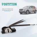 Rear Left Driver Side Door Lock Latch Actuator Compatible for KIA Sportage 2011-2016 Replace 81410-3W000, 814103W000