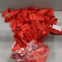 WILLBOND 4 Pcs Red Christmas Cabinet Ribbons Bows Large Red Bow Christmas Door Kitchen Cabinet Ribbon Bows Locker for Xmas Holidays Party Decorations Supplies