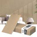 10 Pack Acoustic Panels,Thicker 0.47"Self-Adhesive Soundproof Wall Panels,High Density Sound Proof panels for Walls, Office, Reccording Studio, Home,Living Room-Deep CamelSize-48*24 inch