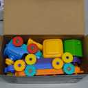 Learning Toy for Toddlers 1 2 3 Years Old, Counting, Matching & Sorting Montessori Learning Farm Train Including 9 Farm Animals and 1 Farmer, Easter Christmas Birthday Gift for Baby Boys Girls