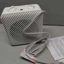 Pelonis 1500W Electric Fan-Forced 3-Speed Space Heater, White, Indoor Use