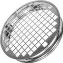 Vent Systems 8" Metal Tee Cap with Mesh. Galvanized Steel End Cap. Dryer Vent Cover. Dryer Duct End Cap with Galvanized Steel Screen. 8In Steel End Cap. Steel Plug 8 Inch. Round Metal Duct Fitting.