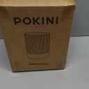 Pokini Utensil Holder, 7.3"+5.3" Ceramic Kitchen Utensil Holder for Countertop, Large Cooking Utensil Organizer, Modern Utensil Crocks Spatula Holder for Farmhouse Kitchen Counter Decor, Brown Green