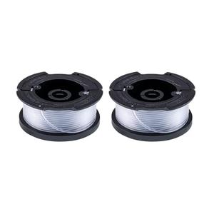 Black+Decker Trimmer Line Replacement Spool, Autofeed 30 ft, 0.065-Inch, -Pack (AF-100-2)