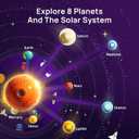 Science Can Solar System for Kids, Talking Astronomy Solar System Model Kit, Planetarium Projector with 8 Planets STEM Space Toys for 3 4 5+ Years Old Boys Girls