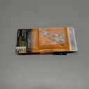 3 x Prime-Line E 2125 3-1/8 In., Diecast, Aluminum Finish Sliding Patio Door Keeper (Single Pack)