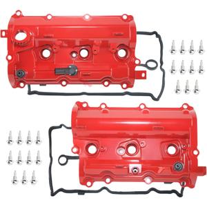 VQ37VHR Aluminum Valve Covers with Gasket Compatible with 2009-2020 Nissan 370Z 3.7L 2008-2013 Infiniti G37 3.7L Replace# 13264-EY01E 13264-EY01C