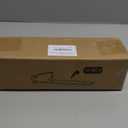 Goovilla Shelf Bracket, Heavy Duty Floating Shelf Brackets 10 inch Long, 6 Pack Brackets for Shelves, Black Coated Metal Wall Shelf Support Brackets with 1/5 Inch Thick and 160 lb. Load Capacity