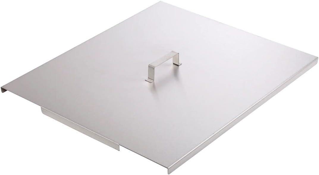 Kratos Commercial Deep Fryer Stainless Steel Tank Cover for 40 and 50 lb. Fryers (29Y-089)