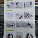 DEYILIAN Wall Shoe Rack for RV Shoe Storage, 3 Pack Wall Mounted Shoe Rack with Sticky Hanging Mounts for Camper Small Space Shoe Holder for Door Shoes Organization Shelf No Drilling