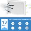 9 x 11 x 1 MERV 13 Replacement Dehumidifier Filter Compatible with Santa Fe Compact70, Ultra70, Element, Compact2, UA 65H dehumidifier Models, 4 Pack