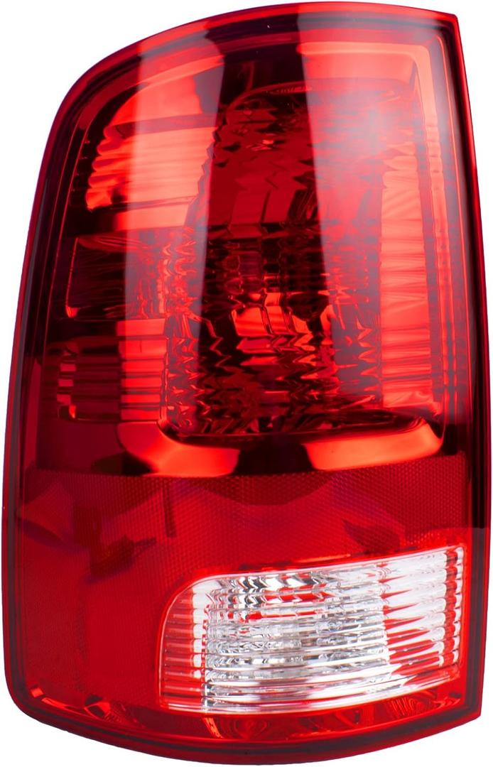 Boine Left Side Tail Light Compatible With 2009-2018 Dodge Ram 1500 2500 3500 - Bulb Included (Left Driver Side)