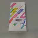 2 x YWXTW EZ Alignment for Samsung Galaxy Z Flip 6/Z Flip 7 FE Screen Protector, 2 PCS Front Tempered Glass Cover Screen Protector+1 Set Camera Lens Protector, Bubble Free & Anti Scratch (Multi-Coloured 1+2)