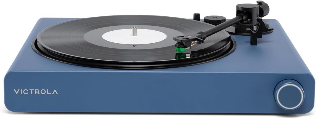 Victrola Stream Onyx - Wireless Wi-Fi Turntable, Works with Sonos - Blue