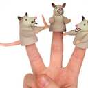 3 Pack Finger Possums Finger Puppets