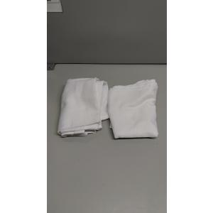 Chyhomenyc 2 Panels White Kitchen Curtains 36 Inch Length Tier Curtains, Faux Linen Textured Small Cafe Curtains, Light Filtering Short Window Curtains for Bathroom Basement, 30x36 inch, 2PCS