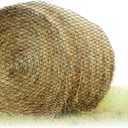 5x5ft Round Bale Hay Net for Horses Large Durable Nylon Knotless Slow Feeder Hay Nets for Healthier Feeding of Horses and Goats
