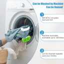 6PCS Steam Mop Pads for Handheld Steam Cleaner, 3 Color Steam Cleaners Cloth Cover Steamer Sponge & Steam Cleaner Pads Steamer Sponge