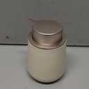 Bosilunlife Hand Soap Dispenser - 12oz Ceramic Soap Dispenser Bathroom Refillable Liquid Soap Pump Dispenser for Bathroom Kitchen Dispenser for Dish Soap with Easy-to-Press Pump