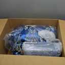 Comforter Set Satin Silk Blanket All Season Bed Luxury Royal Blue Jacquard Quilt Bedding Sets Matching 2 Pillow Shams (Queen, 88x88 inches, 3 Pieces)