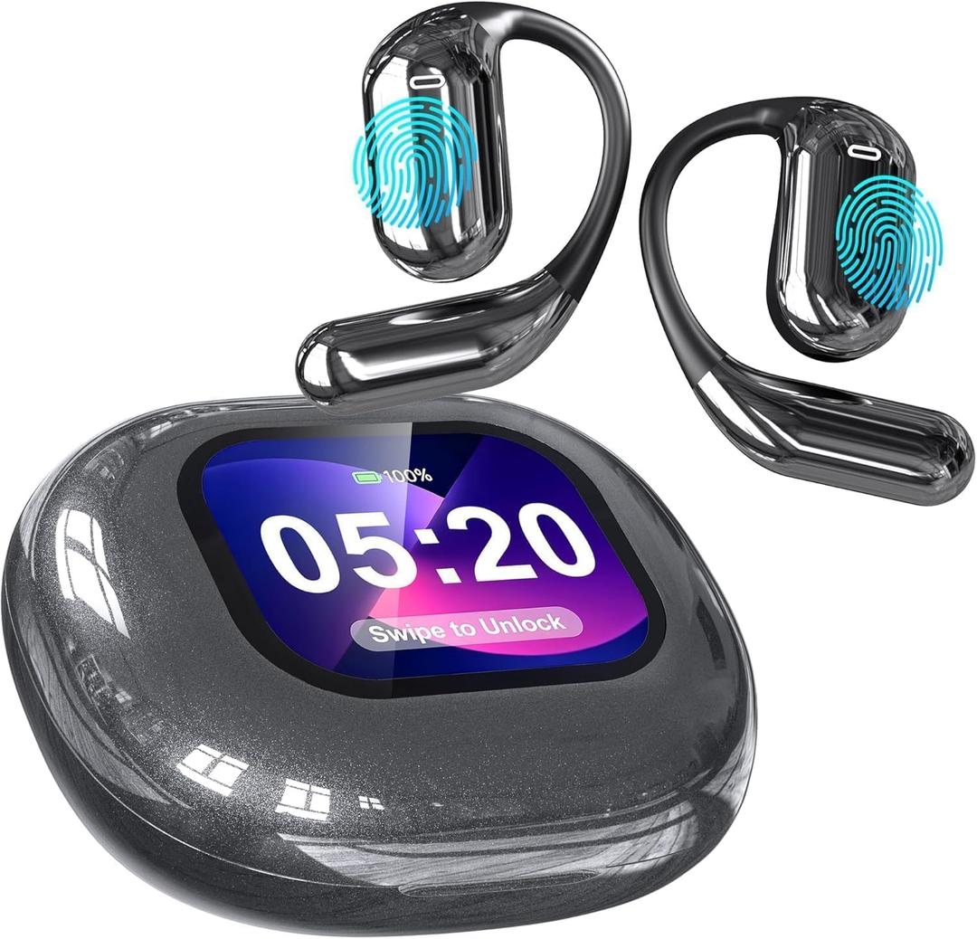 Language Translation Earbuds Real-time, Wireless Earbuds AI Translator Ear Buds with 144 Languages & Accents, No Subscription Fee, OWS Long Battery Life Bluetooth Headphone for Travel Learning