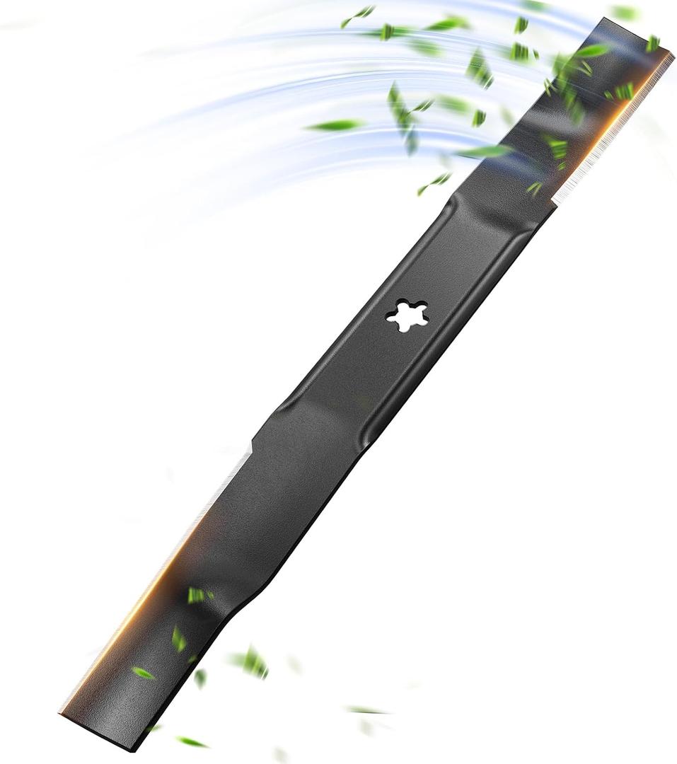 331740B Mower Blade, Lawn Mower Blades for 22 in.Craftsman, Husqvarna, Poulan Mowers, Replaces OEM no. 420463, 421825, 437601, 532421825, 532437601