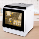 Countertop Dishwasher – 6 Programs, 5L Tank, No Hookup Needed