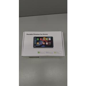 Compatible Wireless Apple CarPlay Android Auto Screen fo Car, 7" HD Backup Camera Portable Stereo Bluetooth Touch Screen, GPS Navigation, Mirror Link, Siri, AirPlay, FM, AUX