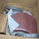 BestMassage Hydraulic Reclining Barber Chair Burgundy, Heavy Duty All Purpose Salon Chair with Adjustable Headrest Footrest and Hydraulic Pump,Burgundy Red