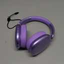 RORSOU C6 Active Noise Cancelling Headphones, Wireless Over Ear Bluetooth Headphones, 60H Playtime, Lightweight Folding Deep Bass Comfort Fit Ear Cups Headset with Mic for iPad/Travel/PC/Home Purple