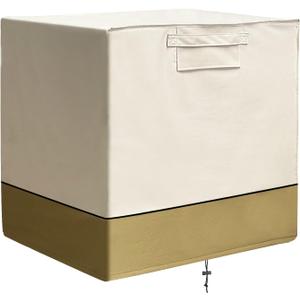 Air Conditioner Cover for Outside Units 32 x32 x 36 inches Central AC Covers for Outdoor Protection Water Resistant Windproof Design