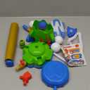 4-in-1 Kids Sprinkler Baseball Toys for Yard, Water Sprinklers Rocket Launcher Outdoor Play, 360 Rotating Water Spray Toy, Summer Backyard Lawn Pool Outside Water Game for Girls Boys Ages 4-8 8-12