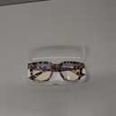 Madison Avenue Blue Light Blocking Glasses Oversized Fashion Blue Light Glasses for Women Anti Eyestrain & UV Protection Computer Eyeglasses (Grey Demi)