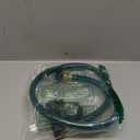 Garden Hose No Leaking for Watering: No Kink and Lightweight - 1/2" Water Hoses 3 FT with Fittings for Outdoor and Yard (Green)