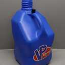 VP Racing 5.5 Gallon Motorsport Container Blue Utility Jug - Features Close-Trimmed Cap and Neck for Tight Seal - Made of Even-Density Plastic (1pack)