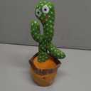 Dancing Talking Cactus Toy for Kids | Musical Singing & Mimicking Plush Toy | Repeat Voice Recording Toy | Interactive Funny Cactus Doll for Boys & Girls